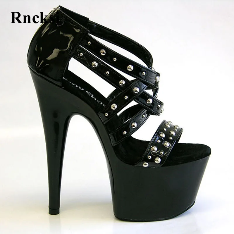 Rncksi Sexy Pole Dance Summer Women High Platform Open Toe Shoes Rivets 17cm High-Heeled Shoes Slippers
Rncksi Sexy Pole Dance Summer Women High Platform Open Toe Shoes Rivets 17cm High-Heeled Shoes Slippers