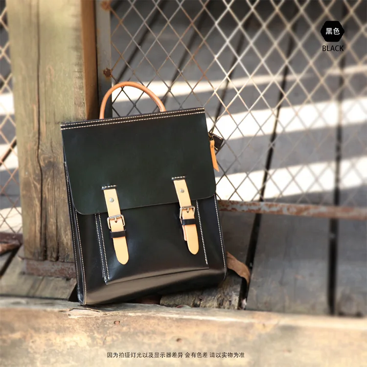 Xiaoning Genuine Leather Backpack 2020 new women's bag original retro manual leather bag vegetable tanned leather schoolbag Guan
Xiaoning Genuine Leather Backpack 2020 new women's bag original retro manual leather bag vegetable tanned leather schoolbag Guan