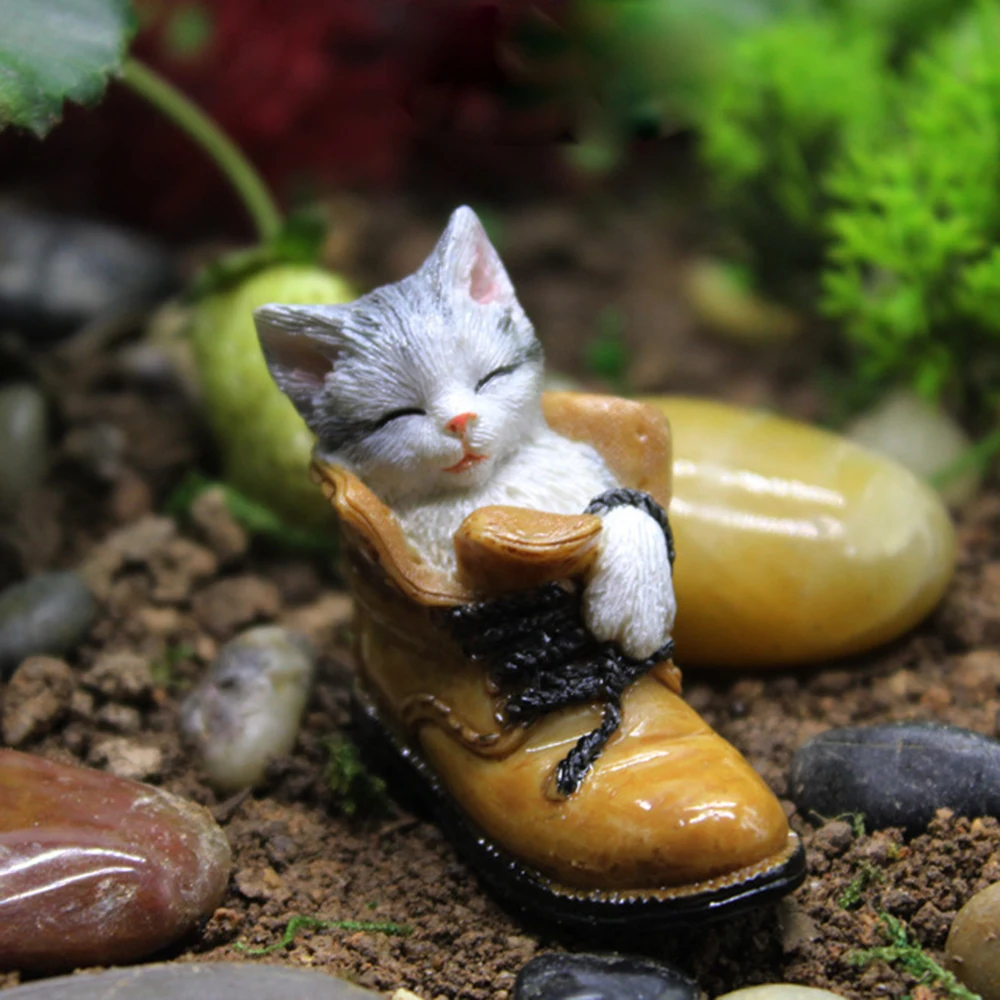 1pcs Cute Cartoon Cat Animal Figurine Miniature Flowerpot Scene Resin Animal Model Office Desk Craft Home Decor Christmas Gifts
1pcs Cute Cartoon Cat Animal Figurine Miniature Flowerpot Scene Resin Animal Model Office Desk Craft Home Decor Christmas Gifts