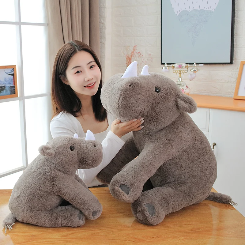 High Quality 40/60cm Appease rhinoceros Pillow Soft Sleeping Stuffed Animals Plush Toys Baby Playmate gifts Christmas gifts
High Quality 40/60cm Appease rhinoceros Pillow Soft Sleeping Stuffed Animals Plush Toys Baby Playmate gifts Christmas gifts