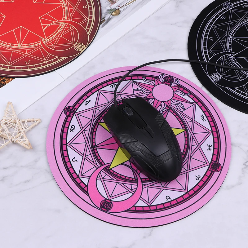 22 * 22cm Round Mouse Pad Cute Magic Array Mat for Girls Gift office PC Soft thick Beautiful Romantic Office Mice Pad
22 * 22cm Round Mouse Pad Cute Magic Array Mat for Girls Gift office PC Soft thick Beautiful Romantic Office Mice Pad