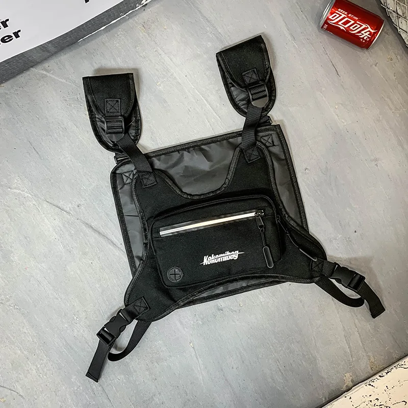 Fashion Chest Rig Bag for Men Couples Waist Bag Hip Hop Streetwear Functional Tactical Chest Mobile Phone Bags Male Fanny Pack
Fashion Chest Rig Bag for Men Couples Waist Bag Hip Hop Streetwear Functional Tactical Chest Mobile Phone Bags Male Fanny Pack