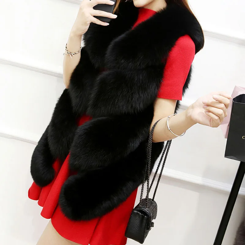 Fake Fur Outerwear Femme For Ladies Fashion Coat Jacket With Overcoat Female Faux Fur Gilet Furry Women's Clothing Jackets
Fake Fur Outerwear Femme For Ladies Fashion Coat Jacket With Overcoat Female Faux Fur Gilet Furry Women's Clothing Jackets