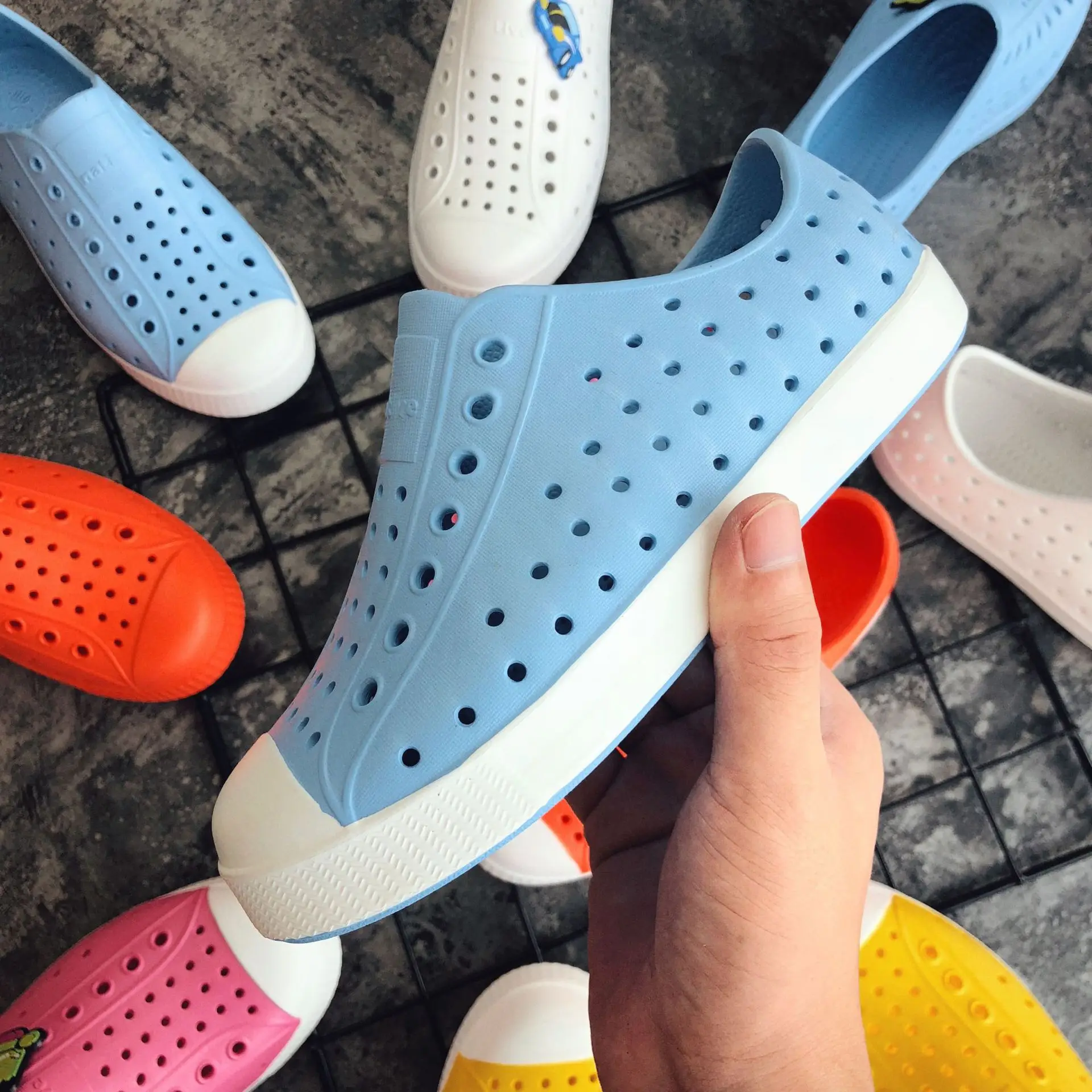 Unisex Kid's Slip-On Sneaker Summer Children water shoes Hole Girls And Boys Outdoor Play Yard Kids Waterproof Shoes Sandals
Unisex Kid's Slip-On Sneaker Summer Children water shoes Hole Girls And Boys Outdoor Play Yard Kids Waterproof Shoes Sandals