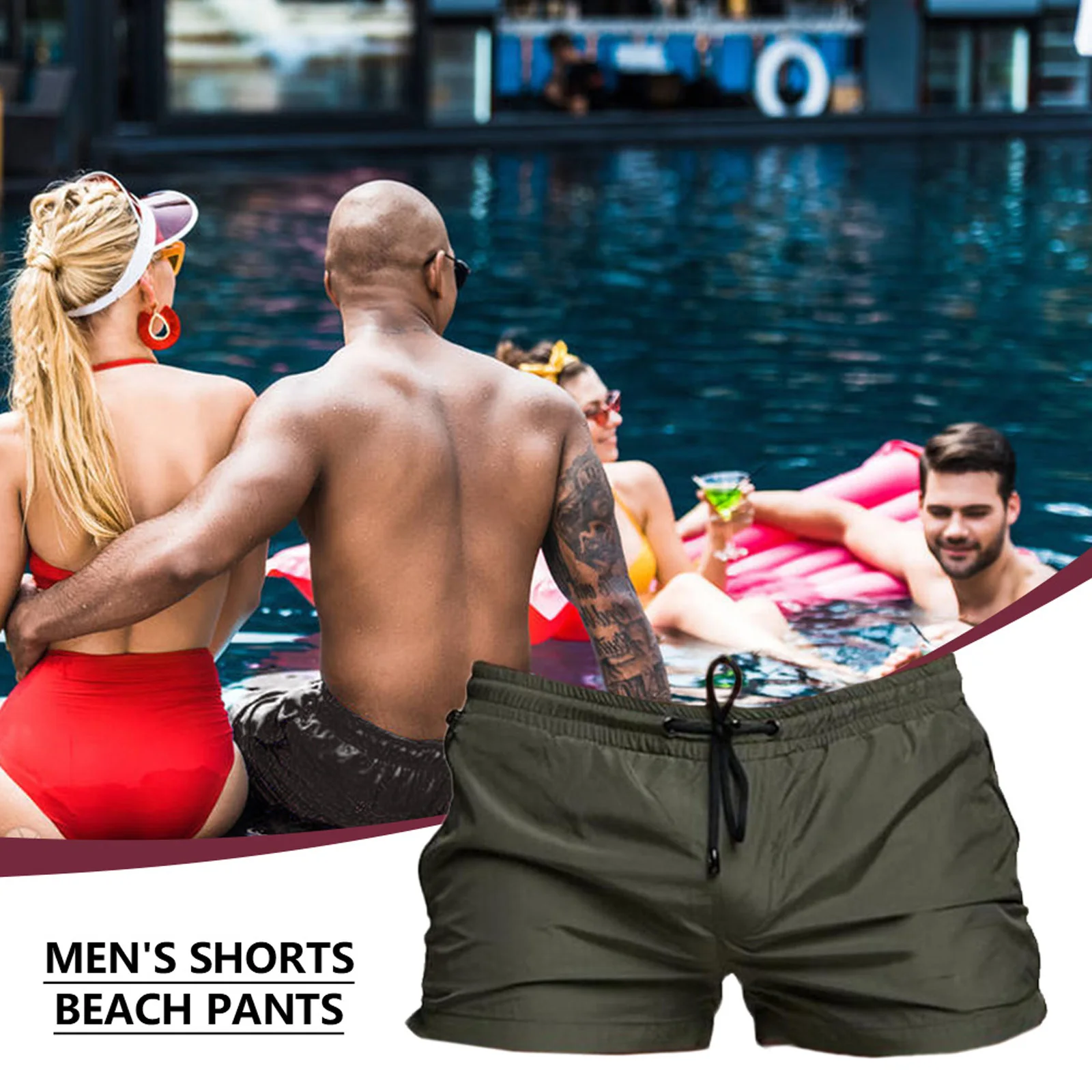 Шорты спортивные мужские с заниженной талией, эластичные повседневные свободные для фитнеса и плавания, 4 цвета
Шорты спортивные мужские с заниженной талией, эластичные повседневные свободные для фитнеса и плавания, 4 цвета