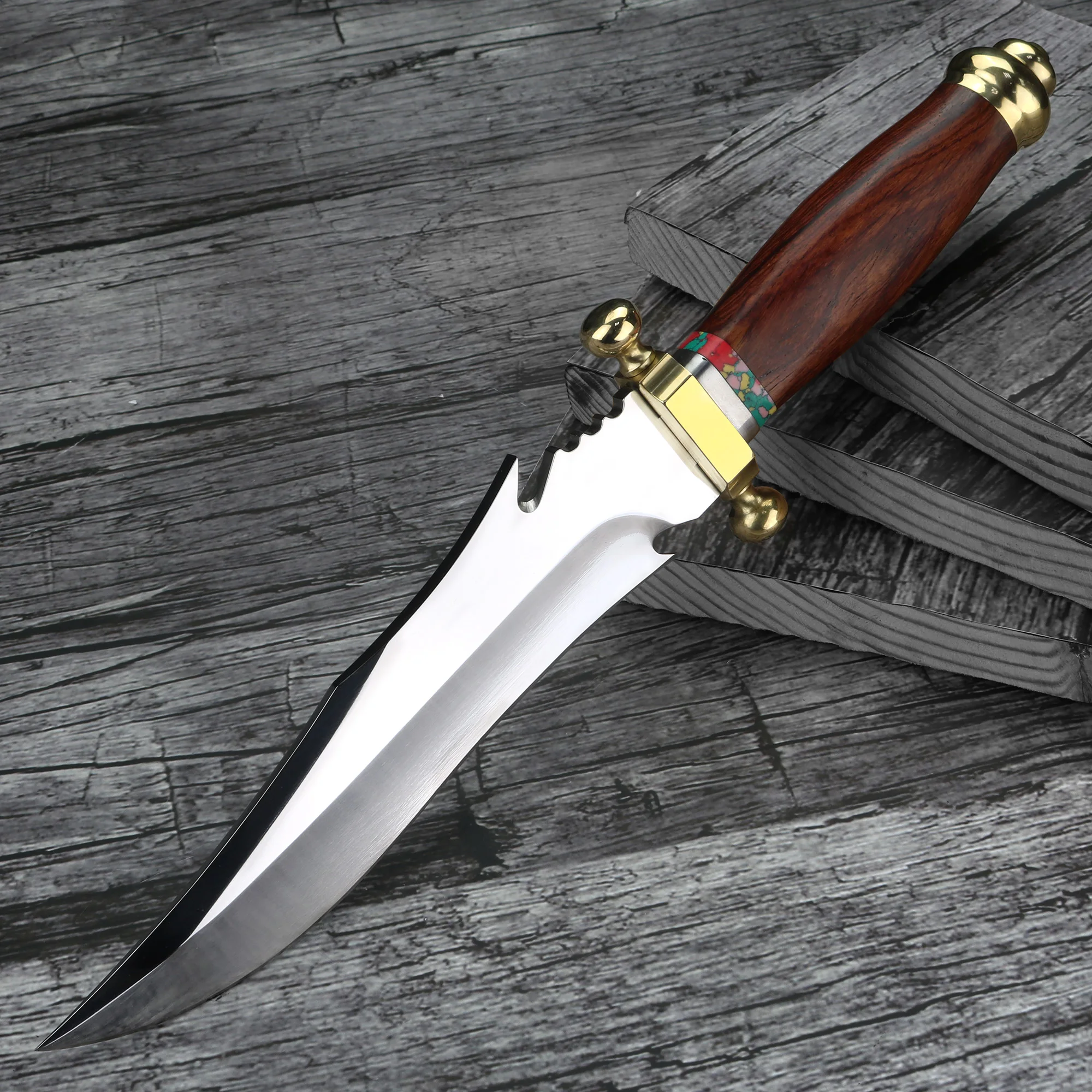 Retro Outdoor Hunting Knife Camping Survival Knives Tactics Fixed Blade Portable Straight Knives High Hardness Knife EDC Tool
Retro Outdoor Hunting Knife Camping Survival Knives Tactics Fixed Blade Portable Straight Knives High Hardness Knife EDC Tool