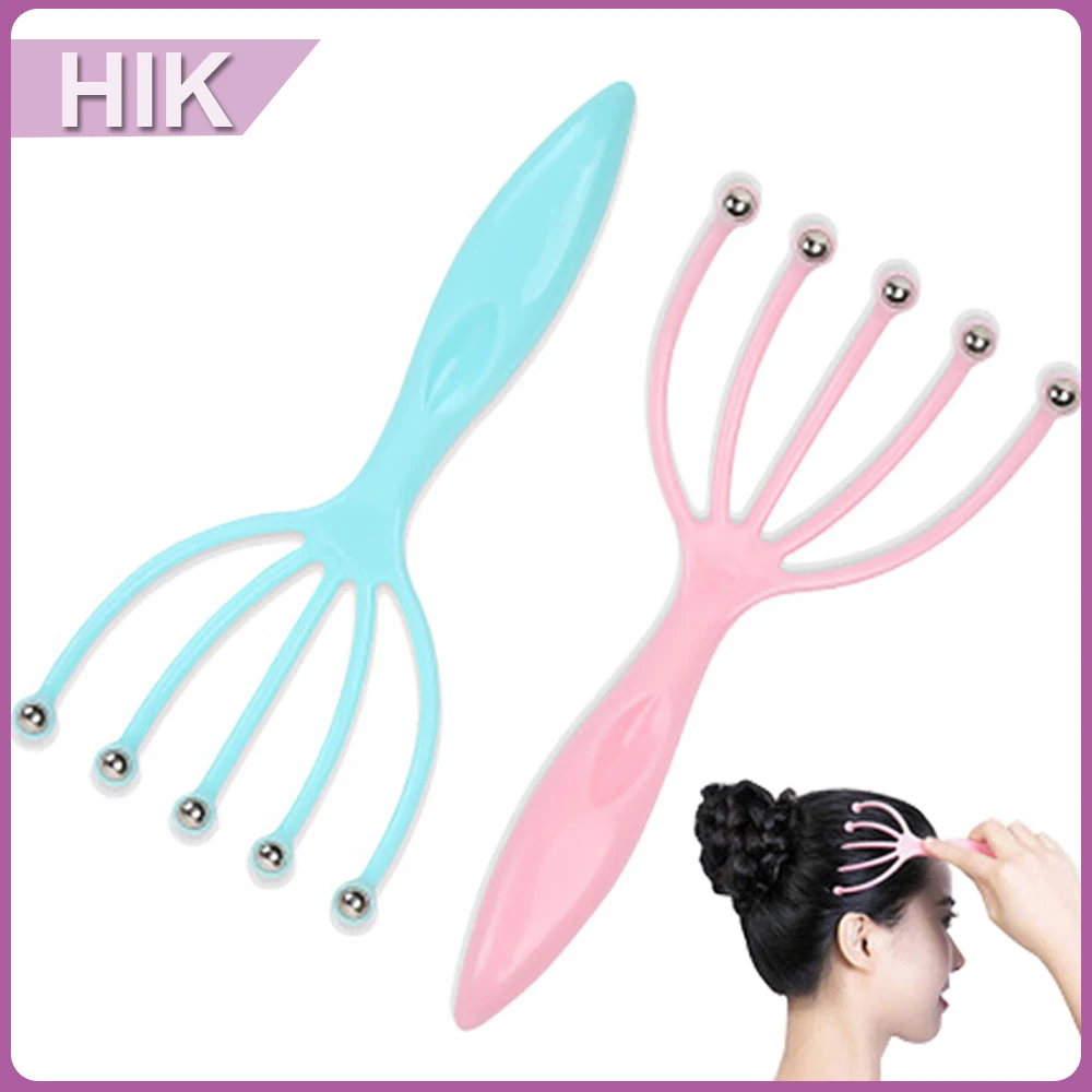 1pcs Head Relax Massager Ball Steel Scalp massager Relaxation Massage Five Finger Hair Held SPA Scalp Neck Stress Relief Massage 
1pcs Head Relax Massager Ball Steel Scalp massager Relaxation Massage Five Finger Hair Held SPA Scalp Neck Stress Relief Massage