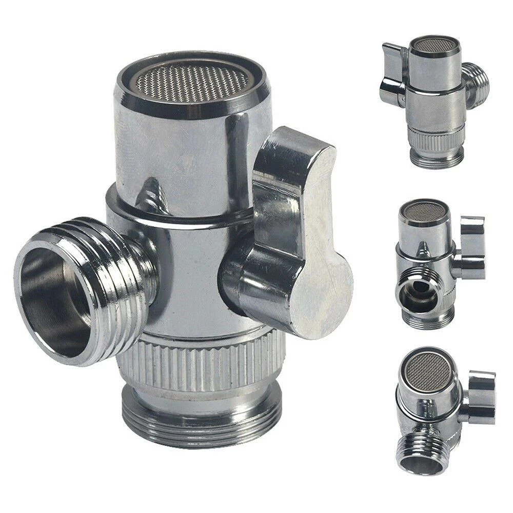 Switch Faucet Adapter 3 Way Tee Water Tap Connector Kitchen Sink Splitter Alloy Diverter Valve Separator for Toilet Bidet Shower
Switch Faucet Adapter 3 Way Tee Water Tap Connector Kitchen Sink Splitter Alloy Diverter Valve Separator for Toilet Bidet Shower