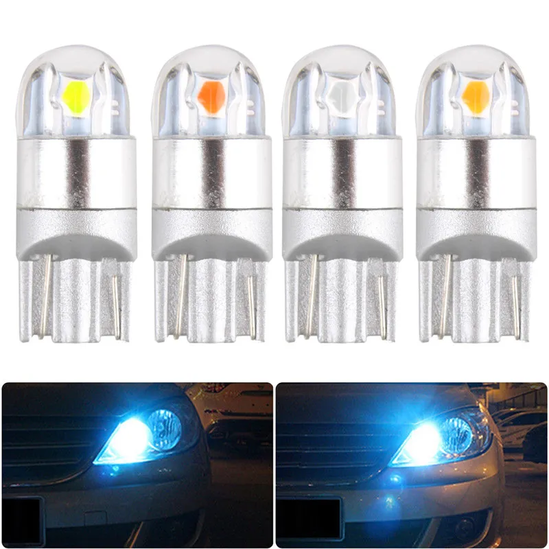 4Pcs T10 W5W 168 2 LED Low Consumption High Bright Ultra Long Lifespan Car Interior Reading Light 12V DC Auto White Lamp#260387 
4Pcs T10 W5W 168 2 LED Low Consumption High Bright Ultra Long Lifespan Car Interior Reading Light 12V DC Auto White Lamp#260387