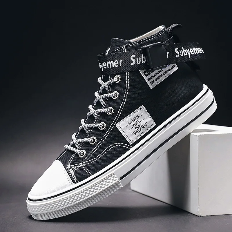 Zapatillas Hombre Couple Canvas Shoes Men Sneakers Autumn High-top Flat Breathable Student Casual Sports Running Shoes For Women
Zapatillas Hombre Couple Canvas Shoes Men Sneakers Autumn High-top Flat Breathable Student Casual Sports Running Shoes For Women
