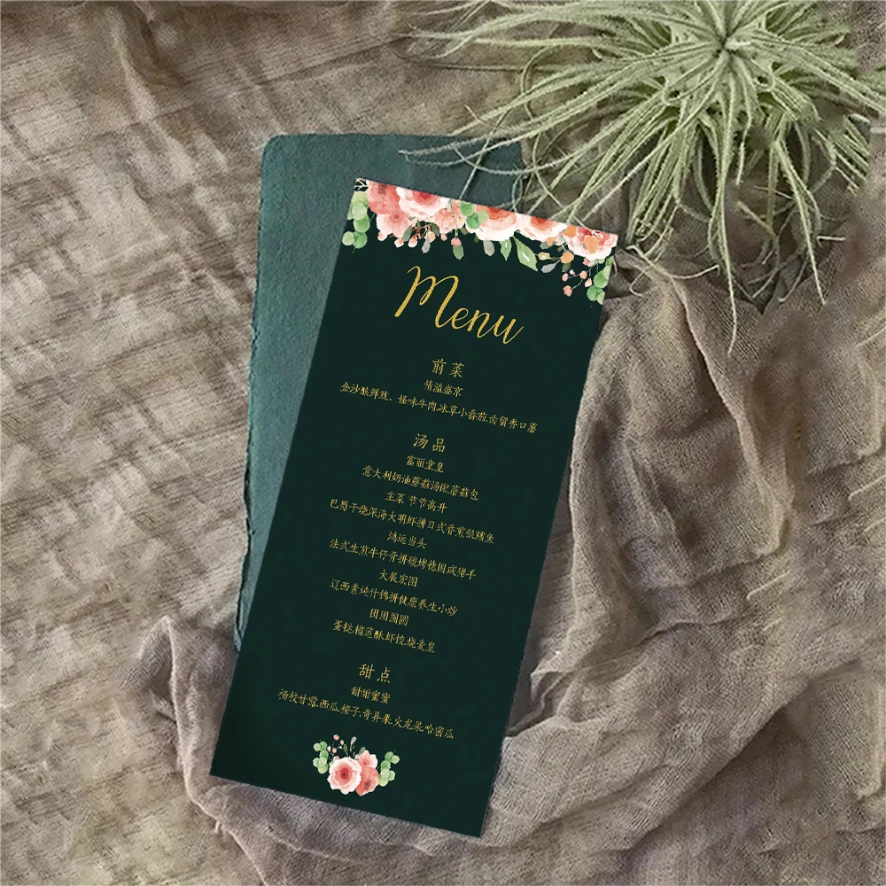 free shipping Wedding favors flora menu custom business Program list design your own birthday party thank you card for guests
free shipping Wedding favors flora menu custom business Program list design your own birthday party thank you card for guests