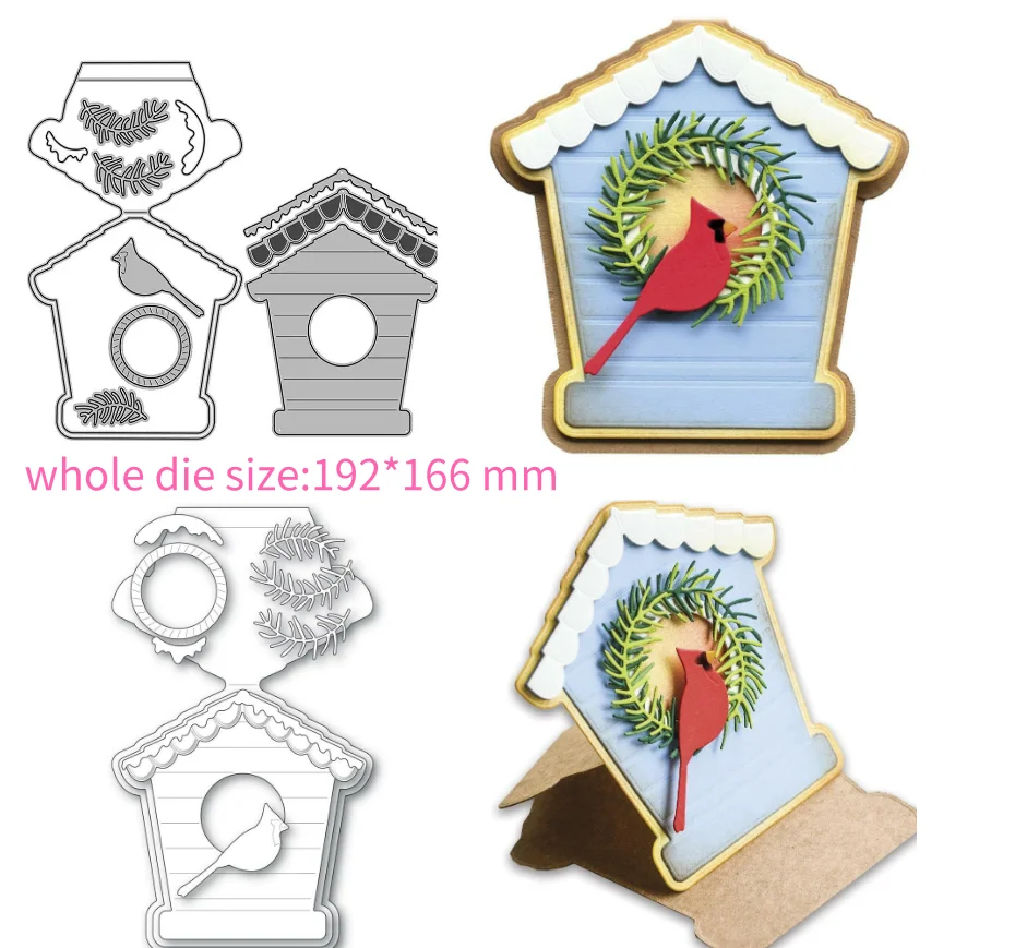 New Design Craft Metal Cutting Die cut dies The Bird House scrapbook Album Paper Card Craft Embossing die cuts
New Design Craft Metal Cutting Die cut dies The Bird House scrapbook Album Paper Card Craft Embossing die cuts