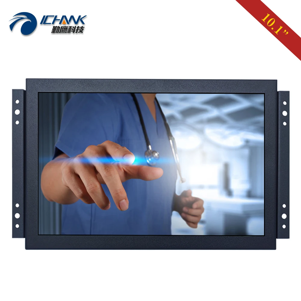 Промышленный ПК сенсорный ЖК-экран экран 10 1 дюйма 1920x1200 IPS Full View HDMI USB VGA встроенный