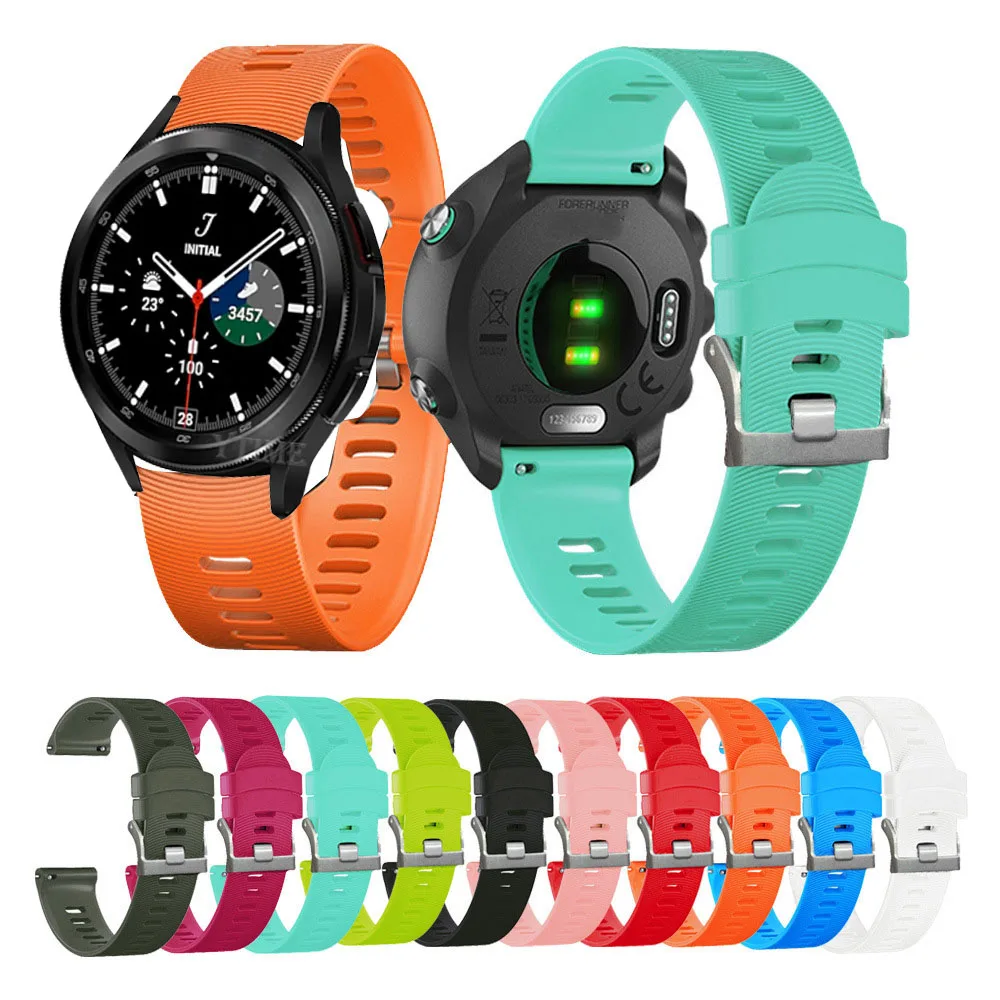 20mm Watchband Strap For Samsung Galaxy Watch 4 44mm 40mm Silicone Band For Samsung Galaxy Watch 4 Classic 42mm 46mm Correa
20mm Watchband Strap For Samsung Galaxy Watch 4 44mm 40mm Silicone Band For Samsung Galaxy Watch 4 Classic 42mm 46mm Correa