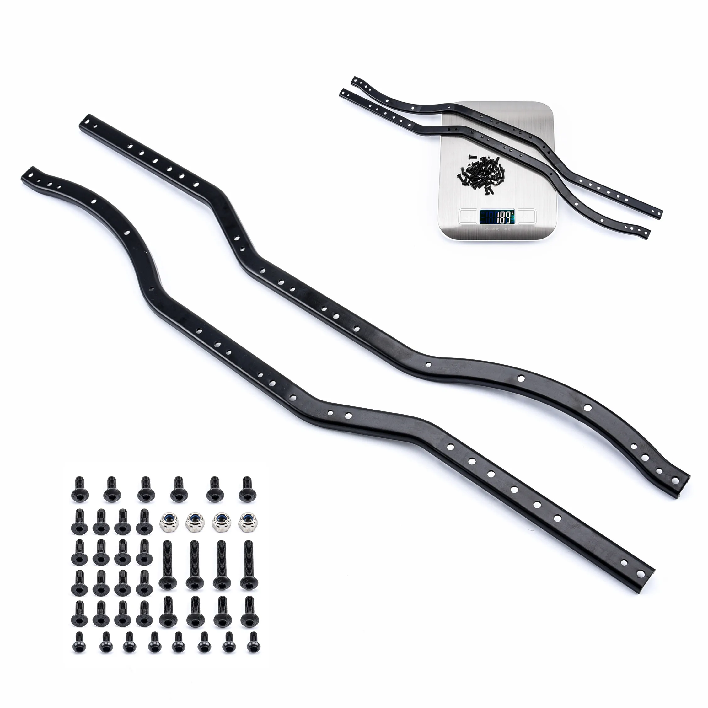 Metal Black Girder Side Frame Chassis for RC Crawler SCX10 & SCX10 II 90046 90047 - 2PCS/LOT
Metal Black Girder Side Frame Chassis for RC Crawler SCX10 & SCX10 II 90046 90047 - 2PCS/LOT