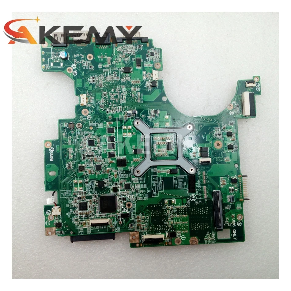 High quality For DELL 1764 Laptop Motherboard CN-0F1R94 0F1R94 F1R94 DA0UM3MB8E0 HM55 PGA989 DDR3 100% Tested Fast Ship
High quality For DELL 1764 Laptop Motherboard CN-0F1R94 0F1R94 F1R94 DA0UM3MB8E0 HM55 PGA989 DDR3 100% Tested Fast Ship