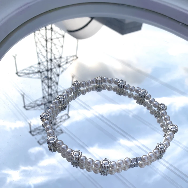 UNCLEDONJM Simulated-pearl necklace sunflower chain necklace women Hiphop/Rock Torques necklace men PBXL017
UNCLEDONJM Simulated-pearl necklace sunflower chain necklace women Hiphop/Rock Torques necklace men PBXL017