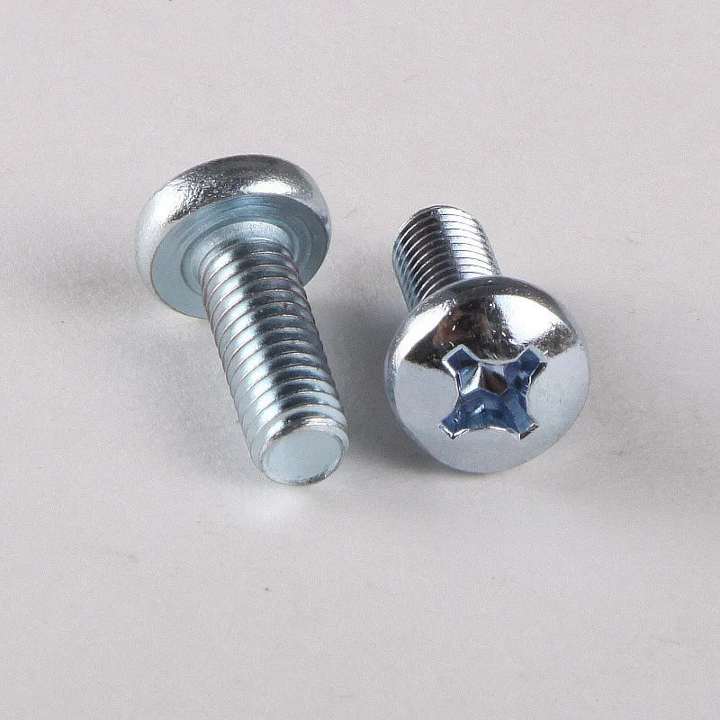50PCS Cross Recessed Pan Head Screws Round Head Machine Screws Round Head Screws M4 * 10 GB818
50PCS Cross Recessed Pan Head Screws Round Head Machine Screws Round Head Screws M4 * 10 GB818