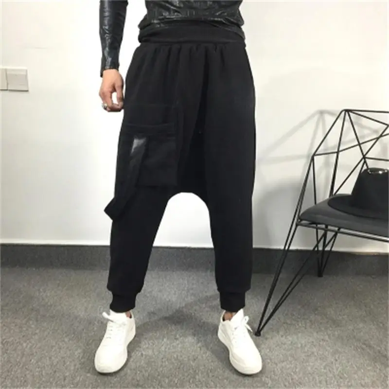 Men Beat Pants Spring And Autumn New Harem Pants Dark Hip-Hop Performance Casual Large Size Stretch Pants
Men Beat Pants Spring And Autumn New Harem Pants Dark Hip-Hop Performance Casual Large Size Stretch Pants