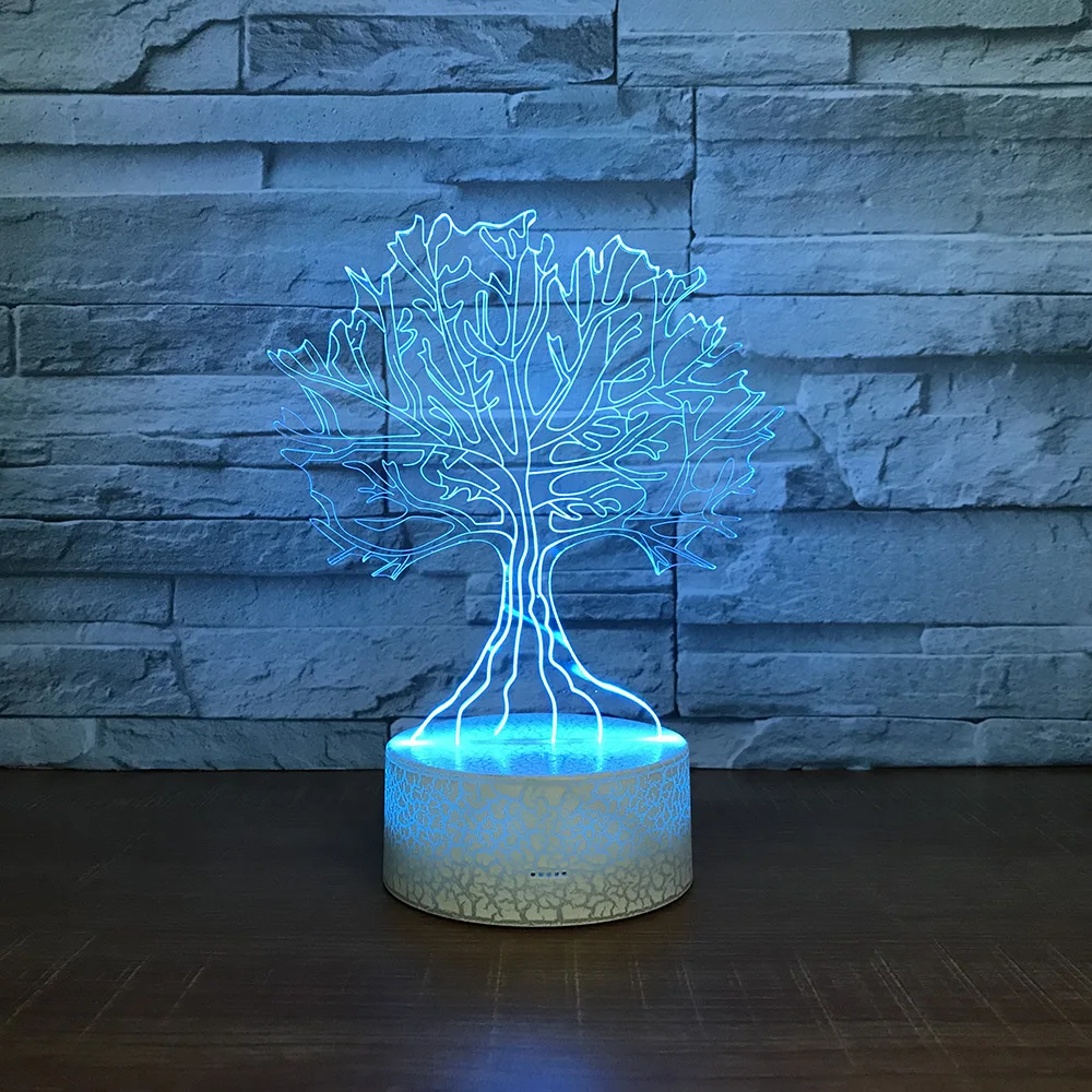 Tree LED RGB Night Light 7 Color Change Desk Light 141 Action Figure PVC Kids Toys Brinquedos Christmas Gift
Tree LED RGB Night Light 7 Color Change Desk Light 141 Action Figure PVC Kids Toys Brinquedos Christmas Gift