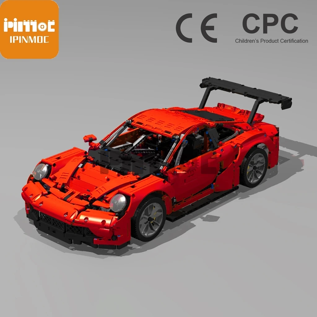 Moc-92922 RSR super sports car static version 2202pcs New Year gift splicing building block technology assembly
Moc-92922 RSR super sports car static version 2202pcs New Year gift splicing building block technology assembly