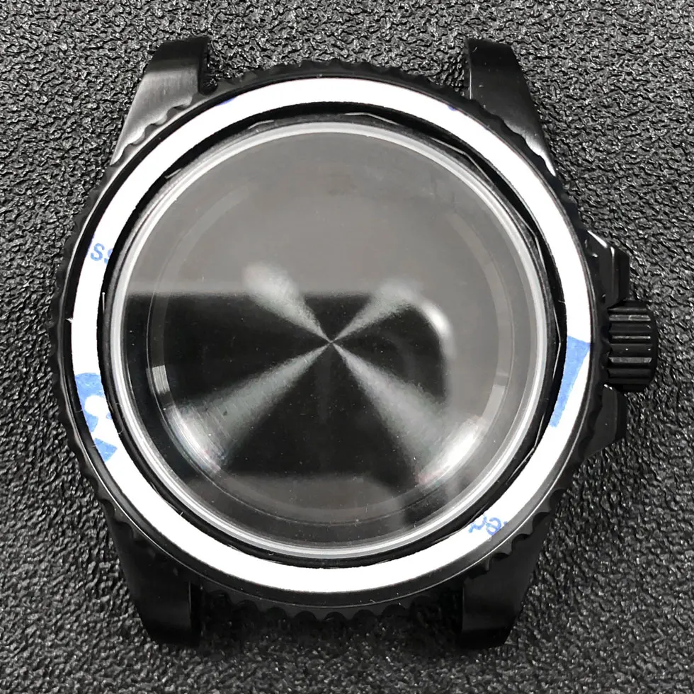 Watch case Sub Style for NH35/36 4r35/36 Movement Uhrengehäuse caja de reloj Sapphire Crystal PVD Black Watch Accessories Parts
Watch case Sub Style for NH35/36 4r35/36 Movement Uhrengehäuse caja de reloj Sapphire Crystal PVD Black Watch Accessories Parts