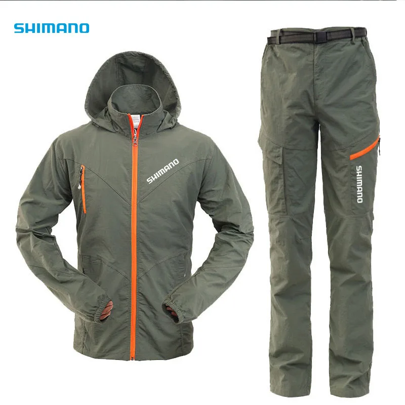 2021 New Shimanos Fishing Suit Spring Autumn Mens Breathable Quick Dry Solid Outdoor Fishing Jacket Pants for Fishing Clothing
2021 New Shimanos Fishing Suit Spring Autumn Mens Breathable Quick Dry Solid Outdoor Fishing Jacket Pants for Fishing Clothing