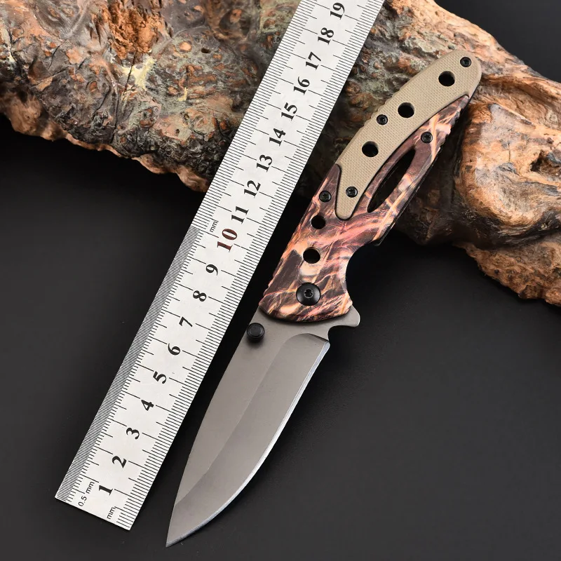 G10 Handle-57HRC Folding Knife 440 Stainless Steel Outdoor Multifunctional Survival Knife Camping Hunting Knifes
G10 Handle-57HRC Folding Knife 440 Stainless Steel Outdoor Multifunctional Survival Knife Camping Hunting Knifes