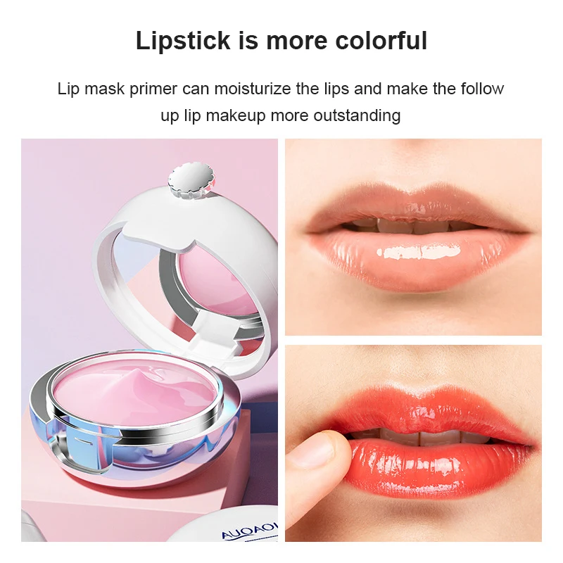 

1 Pcs Lip Mask Moisturizing Nourishing Anti-chapped Lip Wrinkles Soften Aging Keratin Lip Repairing Lip Care Lip Balm TSLM1