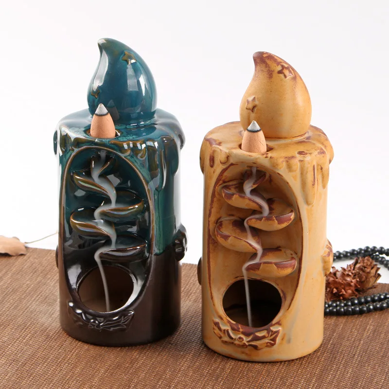 Candle Incense Bunner Backflow Aromatic Diffuser Aromatherapy Candles Censer Candle Incense Holders for Decoration Air Freshener
Candle Incense Bunner Backflow Aromatic Diffuser Aromatherapy Candles Censer Candle Incense Holders for Decoration Air Freshener