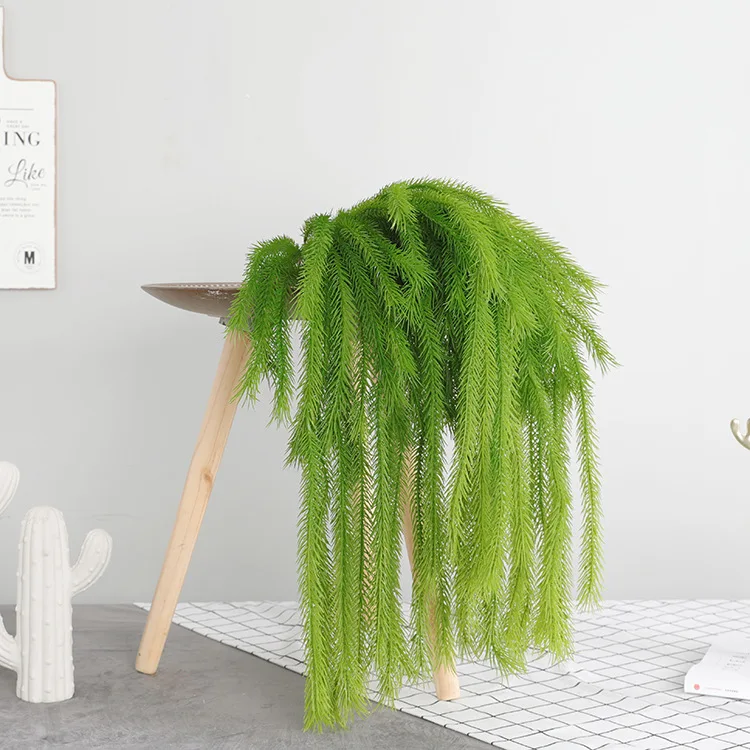 Artificial Plant, Single Branch, 80cm, Cedar Wall Hanging, Home Decoration, Balcony Flower Basket Pendant, Decorative Vine Plant
Artificial Plant, Single Branch, 80cm, Cedar Wall Hanging, Home Decoration, Balcony Flower Basket Pendant, Decorative Vine Plant