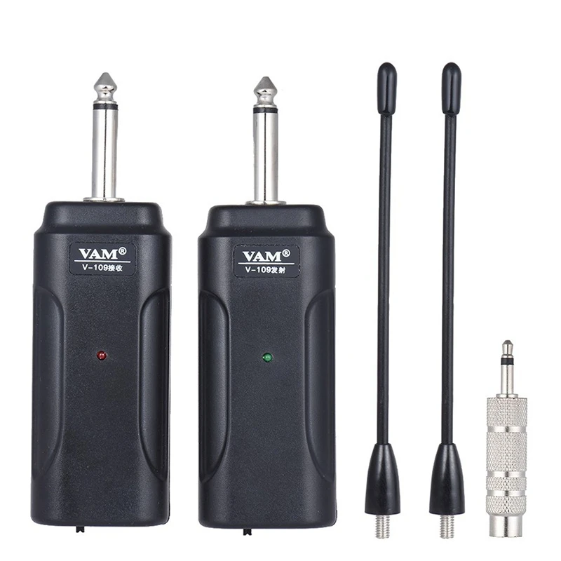 Portable Wireless Audio Guitar Transmitter Receiver System For Electric Guitar Bass Electric Violin Musical Instrument Wireless
Portable Wireless Audio Guitar Transmitter Receiver System For Electric Guitar Bass Electric Violin Musical Instrument Wireless