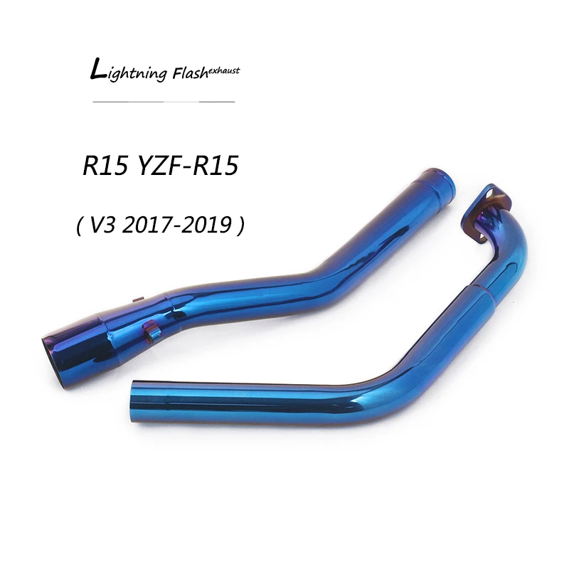 For Yamaha R15 YZF-R15 V1 V2 V3 MT-125 Exhaust Pipe Motorcycle Header Link Pipe Slip On 51mm Rear Escape Stainless Steel Pipe
For Yamaha R15 YZF-R15 V1 V2 V3 MT-125 Exhaust Pipe Motorcycle Header Link Pipe Slip On 51mm Rear Escape Stainless Steel Pipe