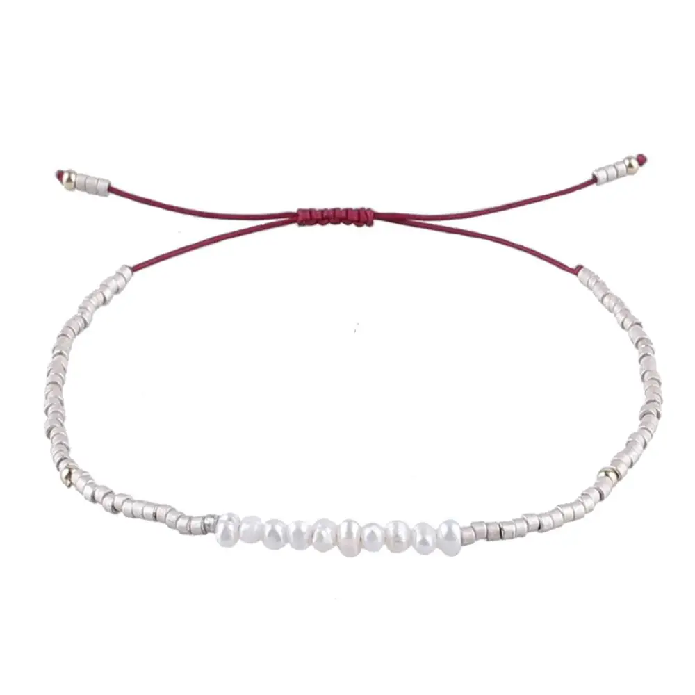 KELITCH Pearl Bracelets Natural Wrap Handmade Charm Shell Seed Beaded Strand Bracelets String Friendship Jewelry for Women Gift
KELITCH Pearl Bracelets Natural Wrap Handmade Charm Shell Seed Beaded Strand Bracelets String Friendship Jewelry for Women Gift