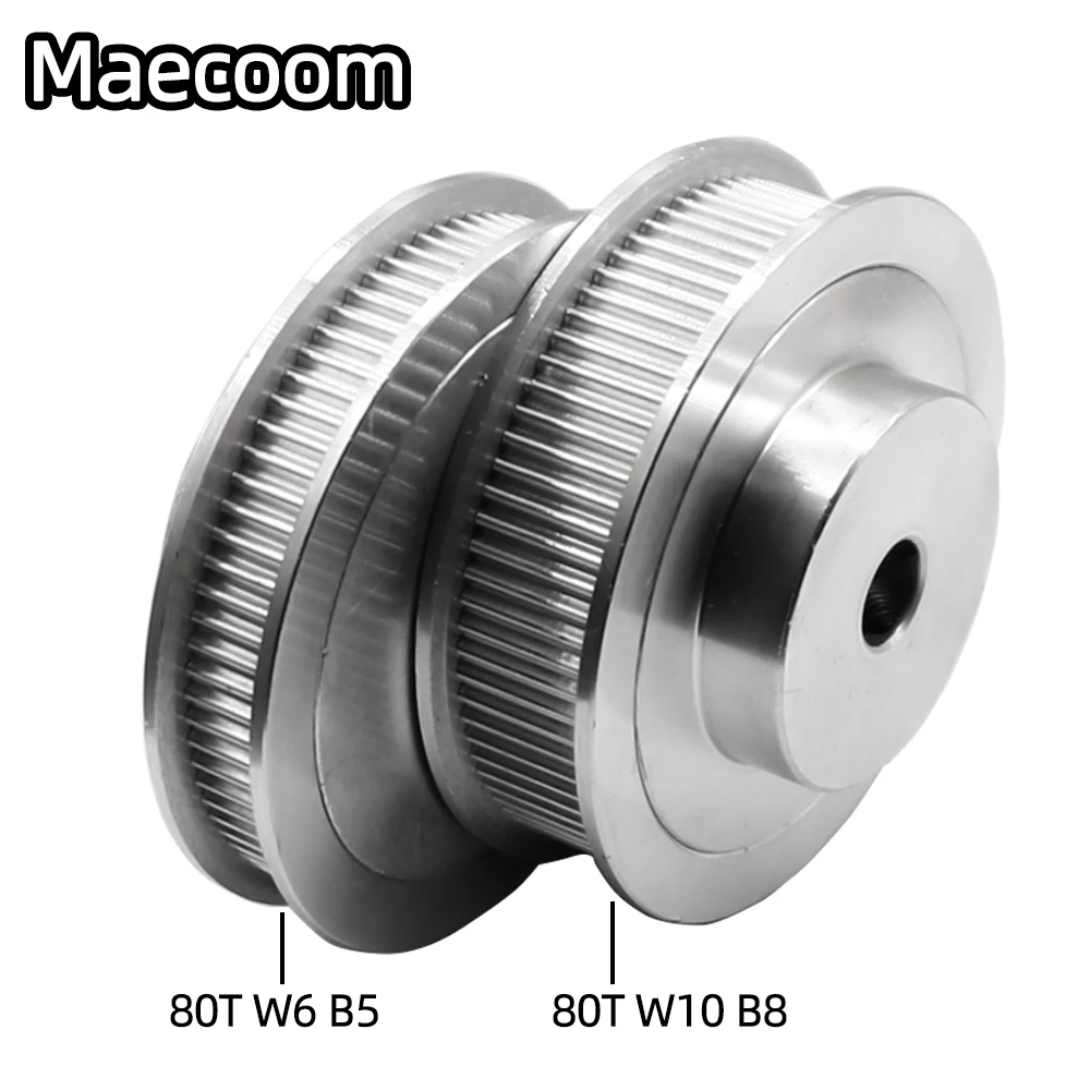 Voron 3D Printer Parts 80 Teeth 2GT Synchronous Pulley Bore 5mm 8mm For Width 6/10mm GT2 Timing Belt GT2 Pulley Belt 80Teeth 80T
Voron 3D Printer Parts 80 Teeth 2GT Synchronous Pulley Bore 5mm 8mm For Width 6/10mm GT2 Timing Belt GT2 Pulley Belt 80Teeth 80T