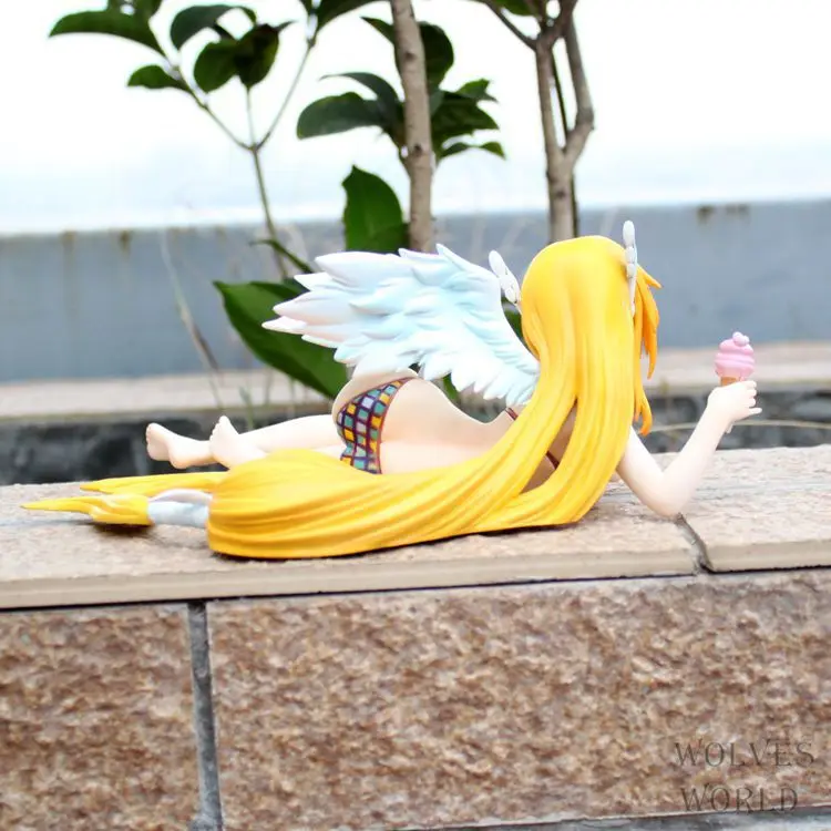 19cm Sora no otoshimono Ikaros Sexy Action Figures Anime brinquedos Collection Figures toys for christmas gift With Retail box