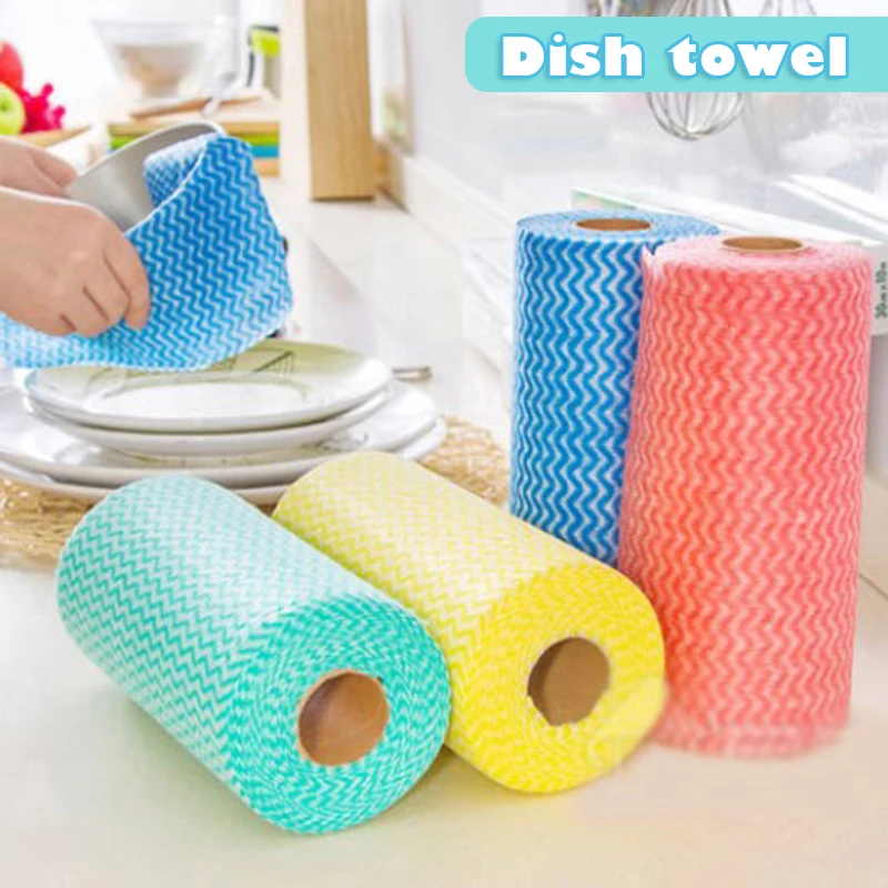 50 Sheets/roll Disposable Kitchen Dish Cloths Non-Woven Cleaning Towels Oil Dish Rags Cleaning Cloth For Kitchen Dish Towel
50 Sheets/roll Disposable Kitchen Dish Cloths Non-Woven Cleaning Towels Oil Dish Rags Cleaning Cloth For Kitchen Dish Towel