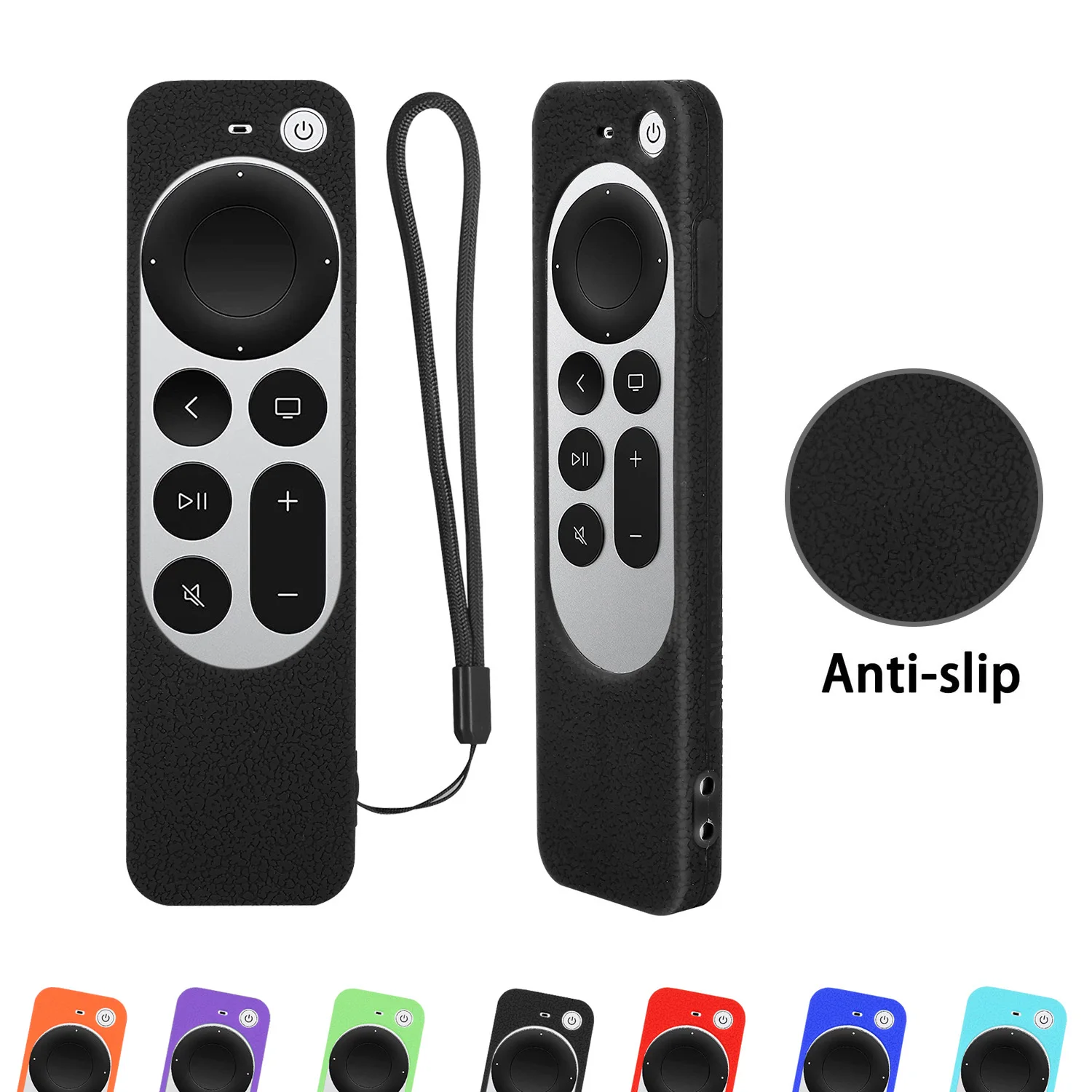 Shock Proof Silicone Protective Case Waterproof Dustproof Cover Lightweight Anti Slip Rectangle for Apple TV 4K Remote Control
Shock Proof Silicone Protective Case Waterproof Dustproof Cover Lightweight Anti Slip Rectangle for Apple TV 4K Remote Control