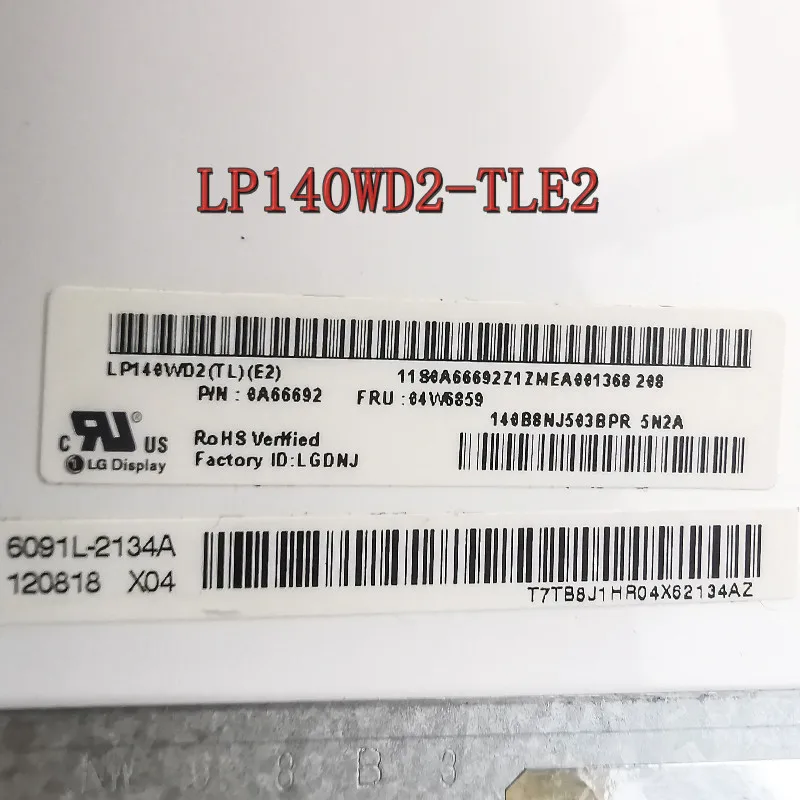 Для Lenovo Thinkpad X1 карбоновый ЖК-дисплей для ноутбука, светодиодный экран, телефон LP140WD2 (TL)(E2) 1600*900, 40 контактов FRU 04X1756
Для Lenovo Thinkpad X1 карбоновый ЖК-дисплей для ноутбука, светодиодный экран, телефон LP140WD2 (TL)(E2) 1600*900, 40 контактов FRU 04X1756