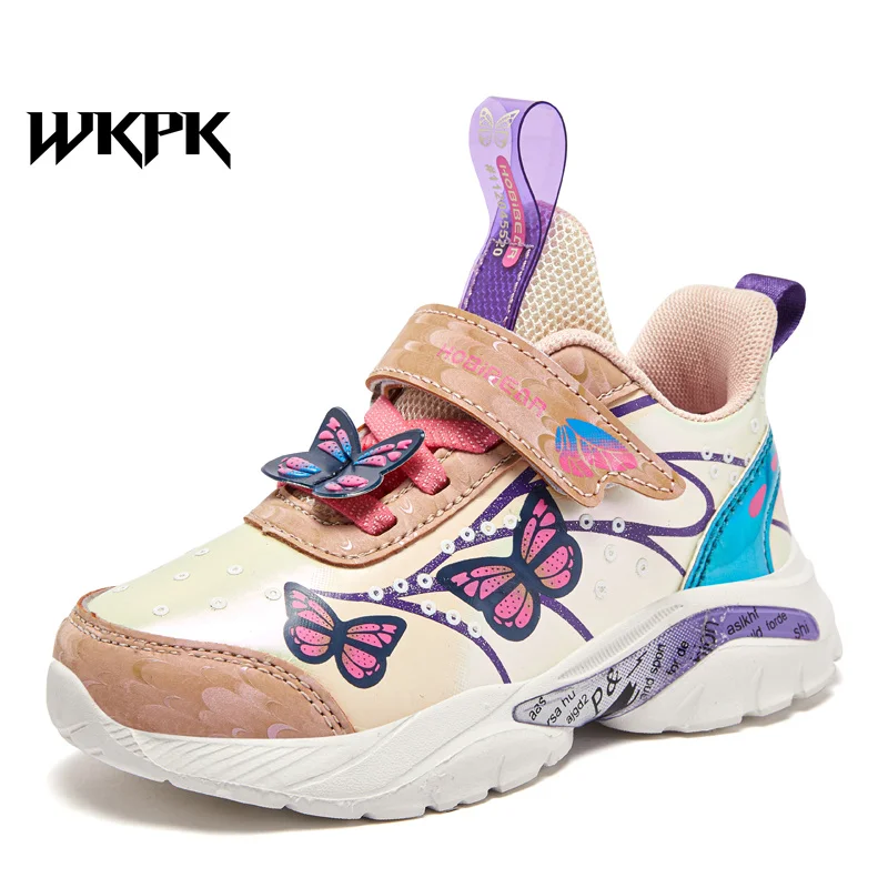 WKPK Girls Sneakers Casual Leather Upper Girls Shoes Butterfly Decoration Kids Shoes EVA Flick The Sole Princess Shoes
WKPK Girls Sneakers Casual Leather Upper Girls Shoes Butterfly Decoration Kids Shoes EVA Flick The Sole Princess Shoes