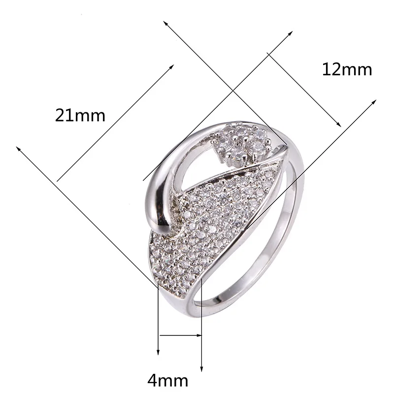Luxury Female White Crystal Stone Ring Vintage Silver Color Wedding Rings For Women Cute Geometric Hollow Engagement Ring
Luxury Female White Crystal Stone Ring Vintage Silver Color Wedding Rings For Women Cute Geometric Hollow Engagement Ring