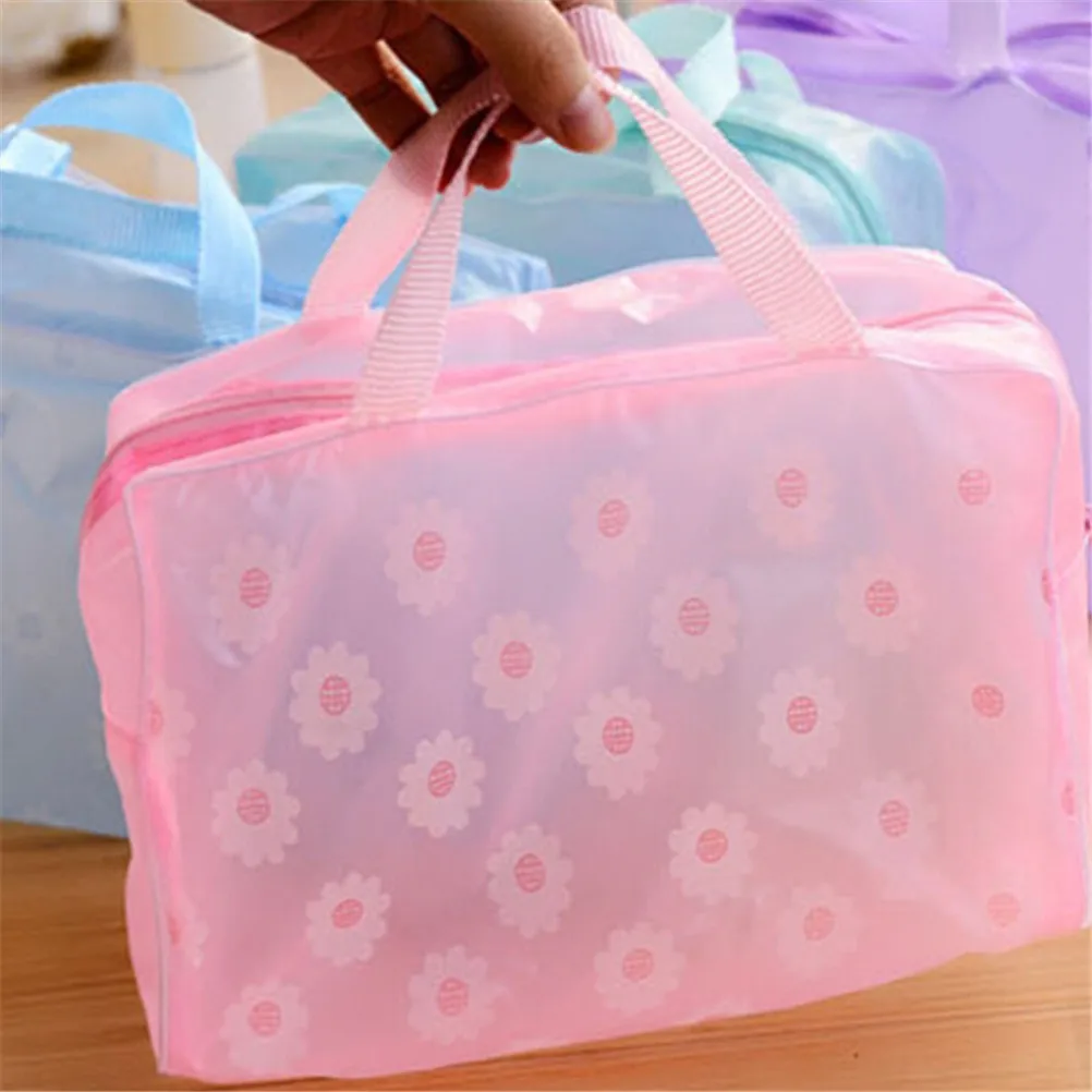 1PCS Makeup Casual Cosmetic Bags Plastic Transparent Organizer bags Travel Waterproof Toiletry Wash Bathing Storage bags
1PCS Makeup Casual Cosmetic Bags Plastic Transparent Organizer bags Travel Waterproof Toiletry Wash Bathing Storage bags