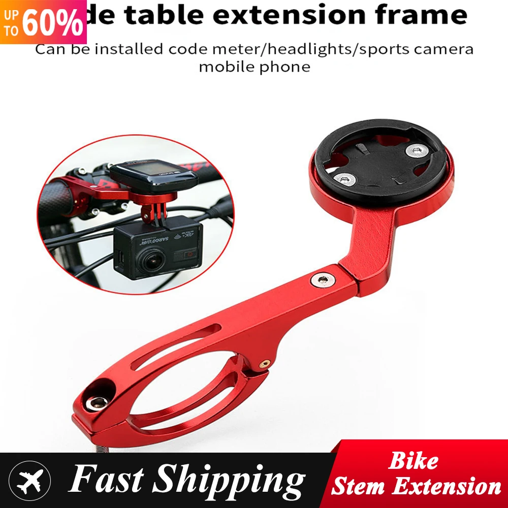 Aluminum Alloy Bike Stem Extension Computer Mount MTB Code Table Rack For GPS/Bike Computer/Camera/Light Bicycle Accessories
Aluminum Alloy Bike Stem Extension Computer Mount MTB Code Table Rack For GPS/Bike Computer/Camera/Light Bicycle Accessories