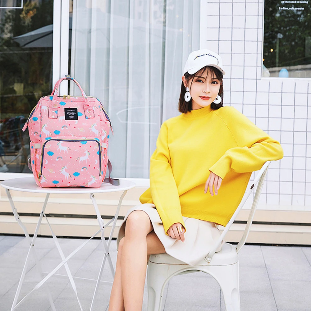 Fashion Mummy Maternity Nappy Bag Large Capacity Nappy Bag Travel Backpack Nursing Bag for Baby Care Women's Fashion Bag
Fashion Mummy Maternity Nappy Bag Large Capacity Nappy Bag Travel Backpack Nursing Bag for Baby Care Women's Fashion Bag