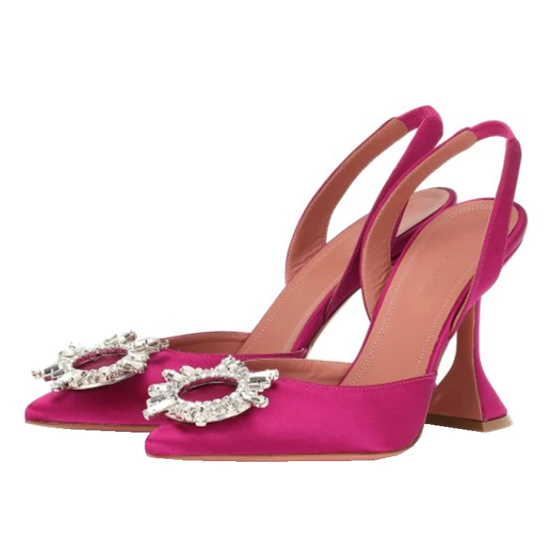New Women Sandals Elegant Pointed Toe Slingback Summer Office Lady Shoes Fashion High Heels Gladiator Sandals Woman Shoes 2021
New Women Sandals Elegant Pointed Toe Slingback Summer Office Lady Shoes Fashion High Heels Gladiator Sandals Woman Shoes 2021