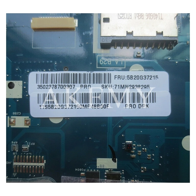 New Original Laptop For Lenovo B50-45 Motherboard Mainboard W8P AMD A8-6410 5B20G37213 2G ZAWBB LA-B291P DDR3
New Original Laptop For Lenovo B50-45 Motherboard Mainboard W8P AMD A8-6410 5B20G37213 2G ZAWBB LA-B291P DDR3