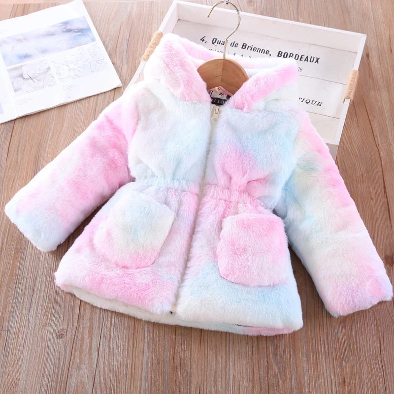 Baby Girls Clothes for Kids Faux Fur Jacket Hooded Cute Thicker Warm Soft Toddler Coat Children's Winter Clothing
Baby Girls Clothes for Kids Faux Fur Jacket Hooded Cute Thicker Warm Soft Toddler Coat Children's Winter Clothing