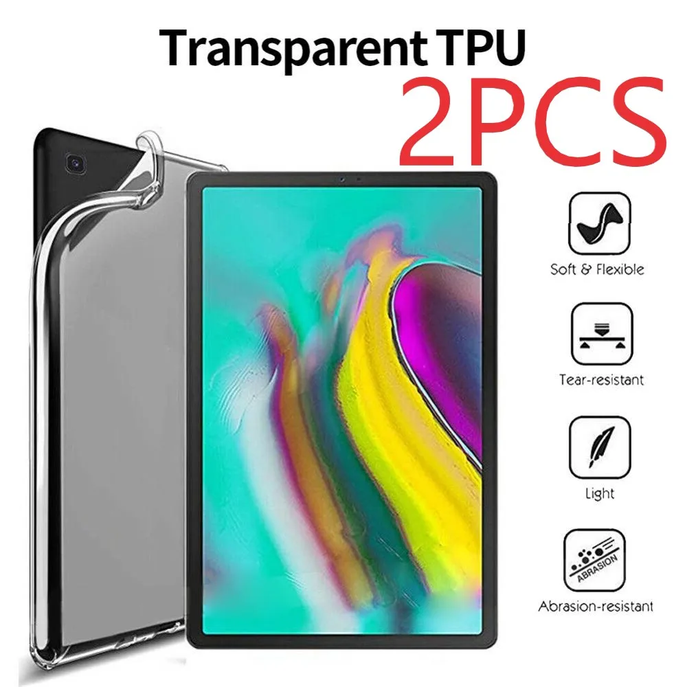 2PCS Shockproof Transparent Cover For Samsung Galaxy Tab A 8.0 2019 SM-T290 T295 T297 8inch TPU Soft Back Tablet Case Shell
2PCS Shockproof Transparent Cover For Samsung Galaxy Tab A 8.0 2019 SM-T290 T295 T297 8inch TPU Soft Back Tablet Case Shell