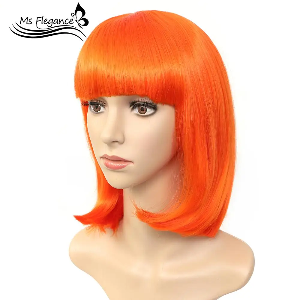 MS Orange 12 ''короткий парик для волос Боб прямые челки короткие волосы Косплей синтетический парик натуральные как настоящие волосы с шапочкой ...
MS Orange 12 ''короткий парик для волос Боб прямые челки короткие волосы Косплей синтетический парик натуральные как настоящие волосы с шапочкой ...