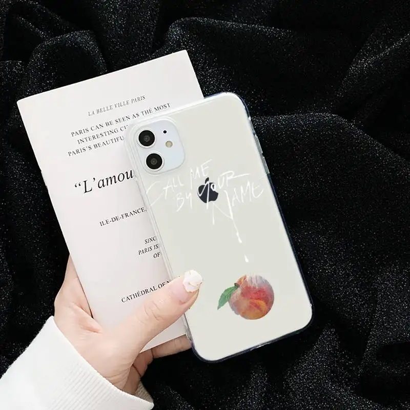 Call Me by Your Name friend Phone Case Transparent for iPhone 6 7 8 11 12 s mini pro X XS XR MAX Plus cover funda shell
Call Me by Your Name friend Phone Case Transparent for iPhone 6 7 8 11 12 s mini pro X XS XR MAX Plus cover funda shell